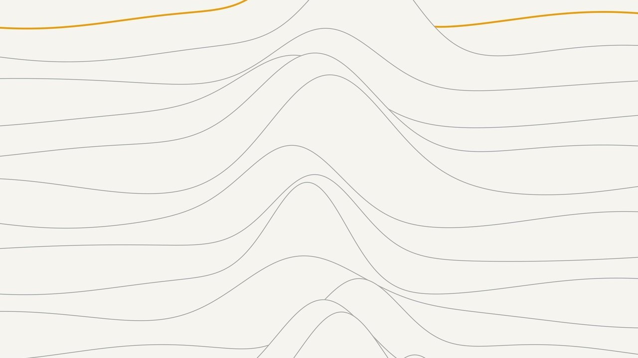 Abstract code-drawn line art on a grid